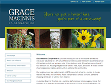 Tablet Screenshot of gracemacinniscoop.com